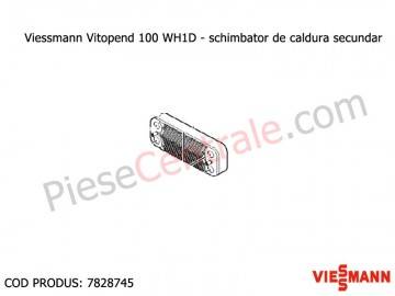 Poza Schimbator de caldura secundar ACM centrala termica Viessmann Vitopend 100 WH1D 24 kw
