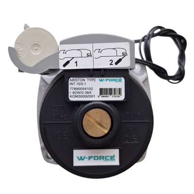 Poza Motor pompa W-FORCE INT 15/5-1 82W compatibil cu centralele Ariston BIS 24 FF, BIS 2 24 kw, Egis, AS 60001584. Poza 10316