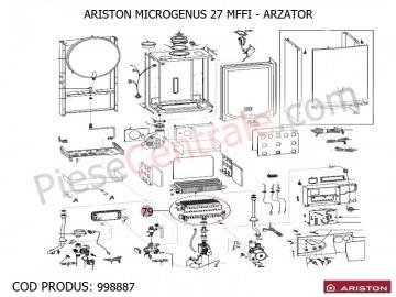 Poza Arzator centrale termice Ariston MICROGENUS 27 MFFI