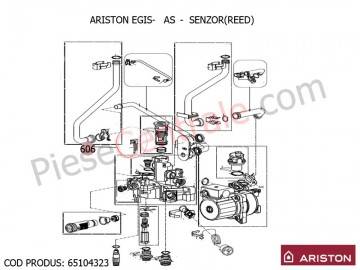 Poza Senzor - reed centrale termice Ariston EGIS, AS, BIS 2