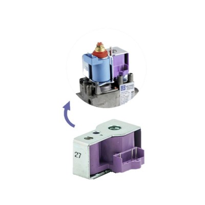 Poza Bobina vana de gaz violet 24VDC pentru vanele de gaz SIGMA SIT 848, SIT 898, SIT 845, SIT 843, 840 SIGMA. Poza 9530