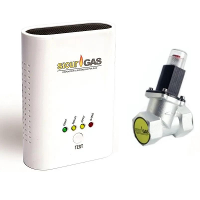 Poza Detector de gaz cu electrovalva 3/4 SicurGAS. Poza 9957
