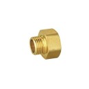 Niplu alama pentru GPL CH25 x CH27 pentru racordarea regulatoarelor de GPL la buteliile de gaz cu racord CH2